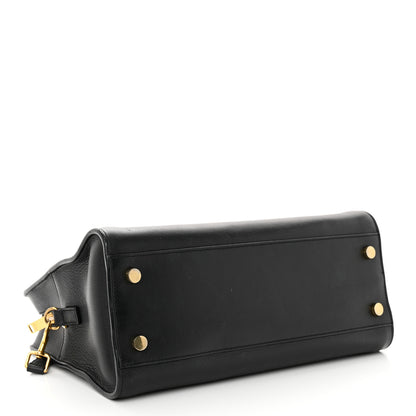 Saint Laurent Calfskin Monogram Baby Cabas Black 4 of 20