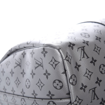 Louis Vuitton Metallic Monogram Keepall Bandouliere 50 Silver 13 of 14