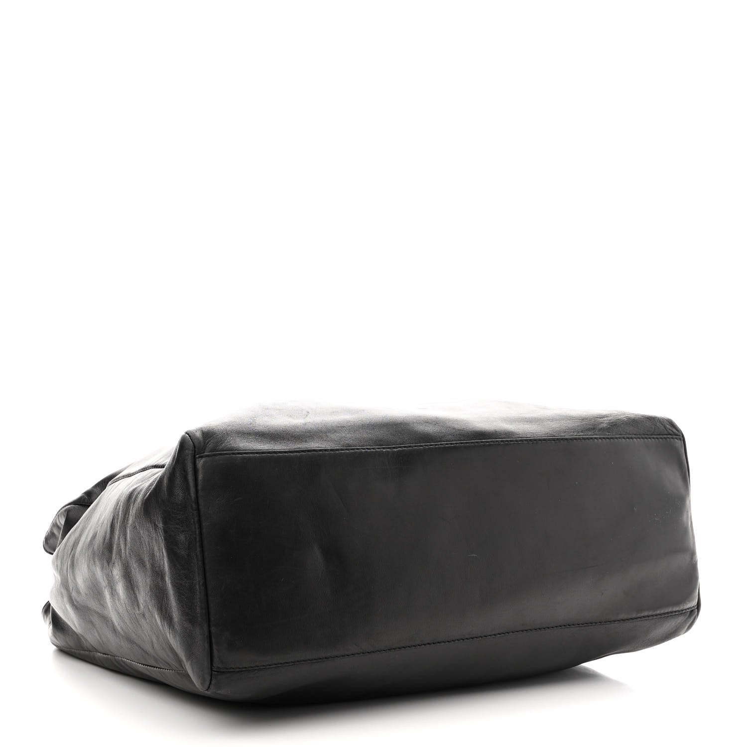 Prada Soft Calfskin Tote Black 4 of 10