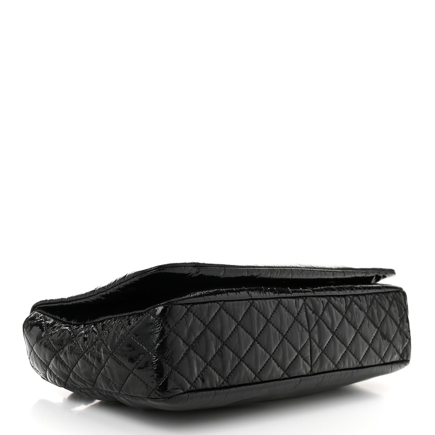 Vinyl XL Rock and Chain Flap Black