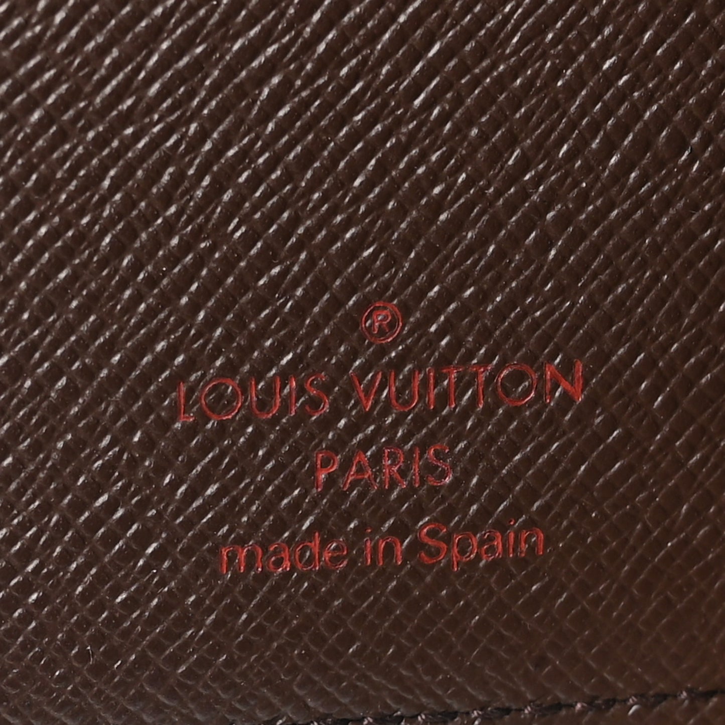 Damier Ebene Small Ring Agenda Cover