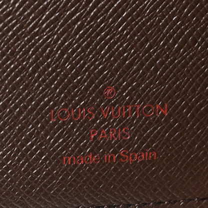 Louis Vuitton Damier Ebene Small Ring Agenda Cover 6 of 7
