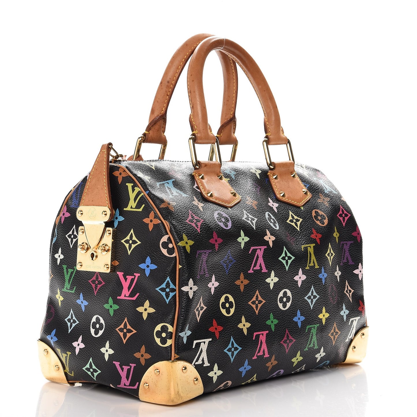 Monogram Multicolor Speedy 30 Black