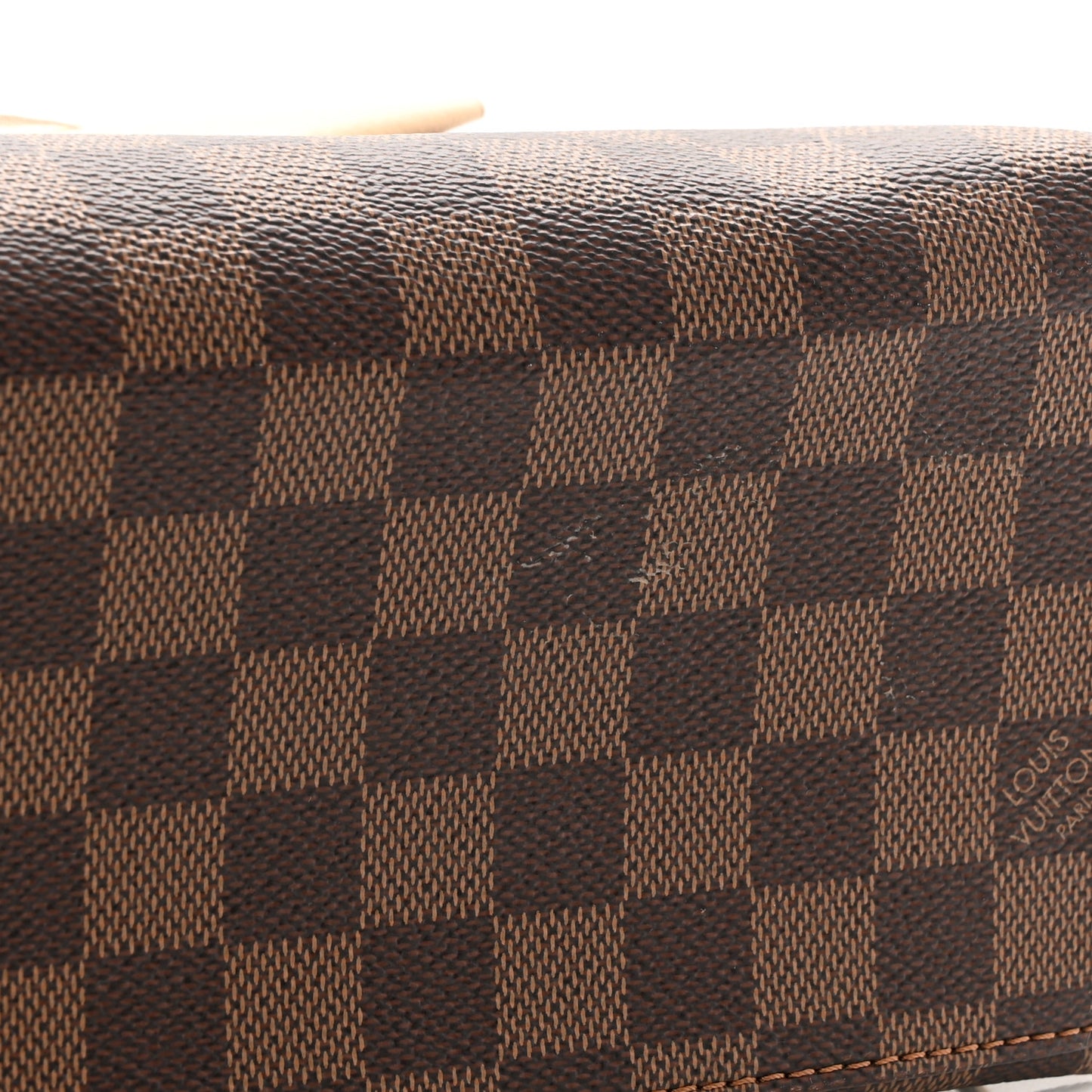 Damier Ebene Clapton Backpack Creme