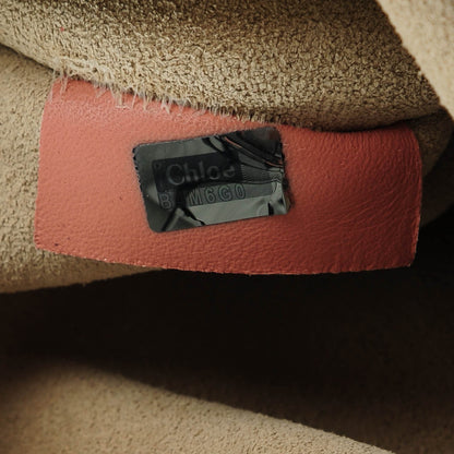 Chloe Suede Medium Faye Shoulder Bag Misty Rose 8 of 8