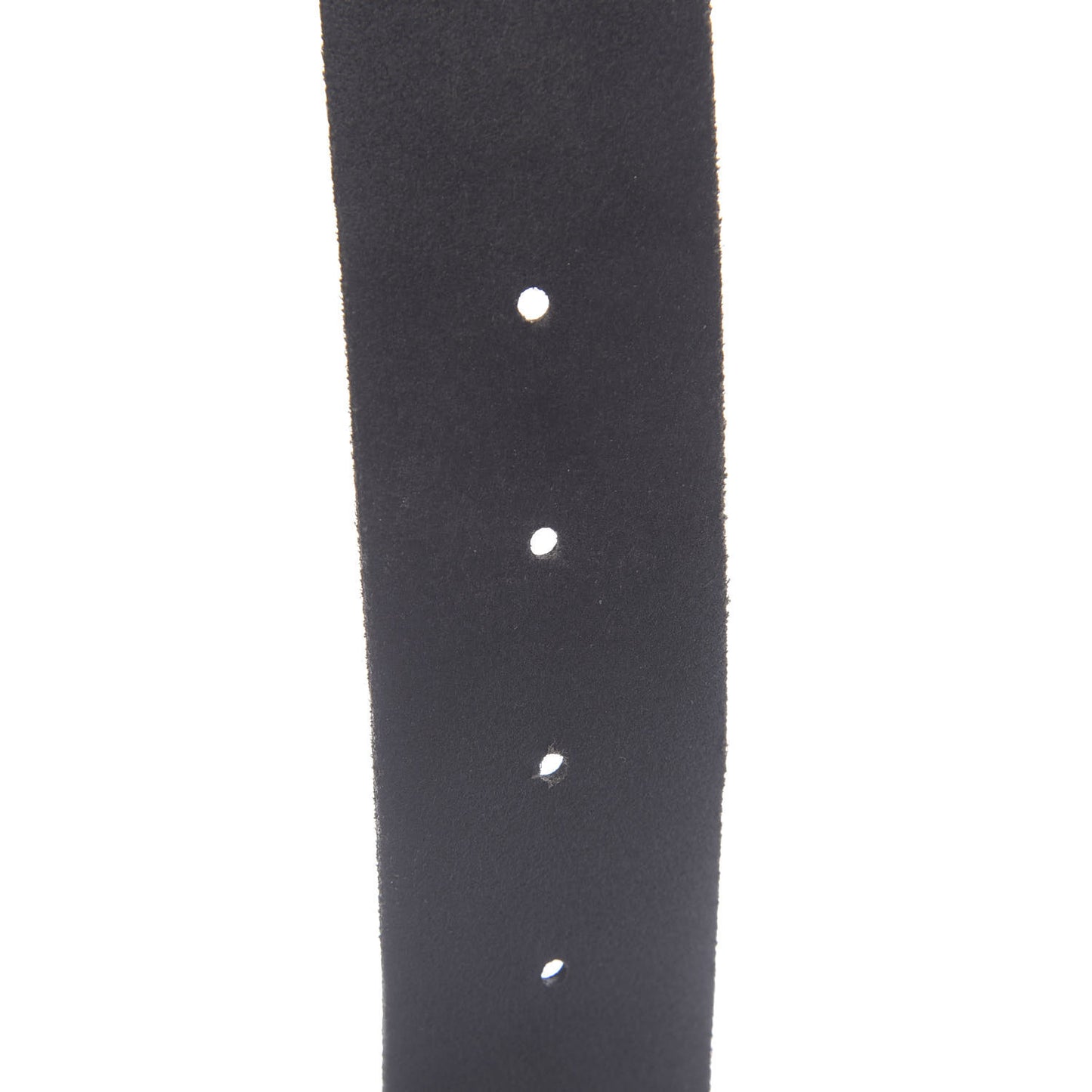 Calfskin Brass Feline Buckle Belt 85 34 Black