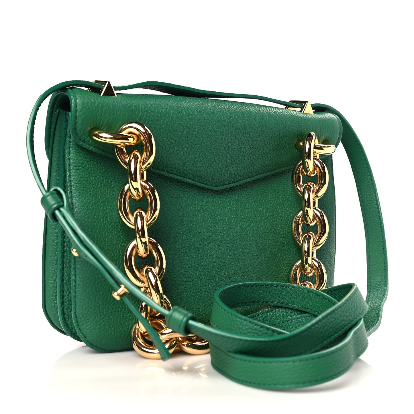 Calfskin Mount Envelope Bag Jungle
