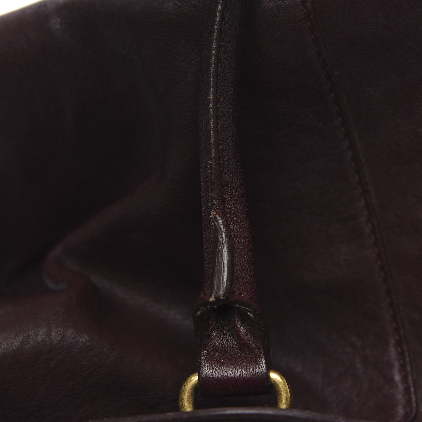Sheepskin Medium Cabas ChYc Plum