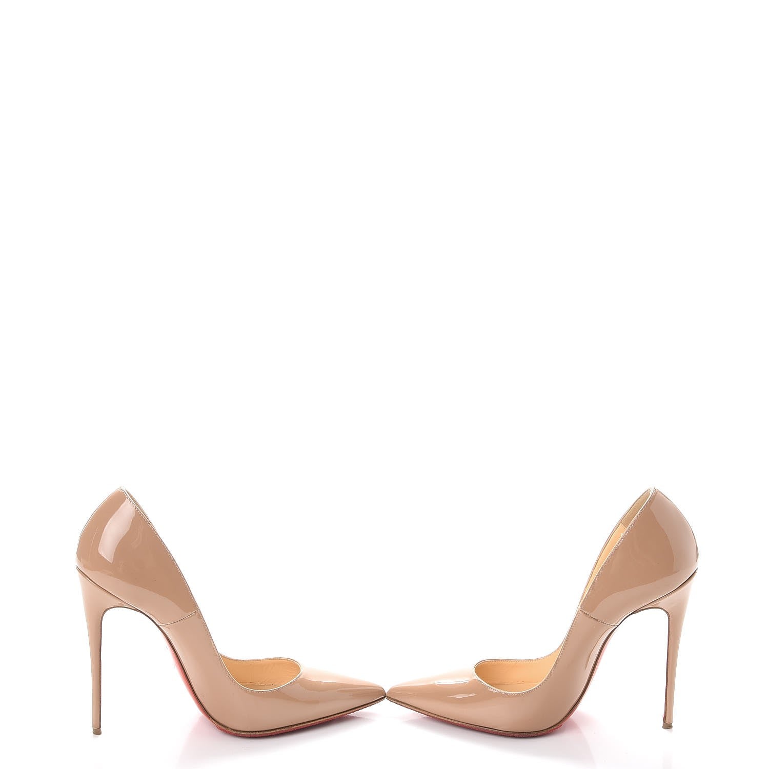 Christian Louboutin Patent So Kate 120 Pumps 37 Nude 6 of 12