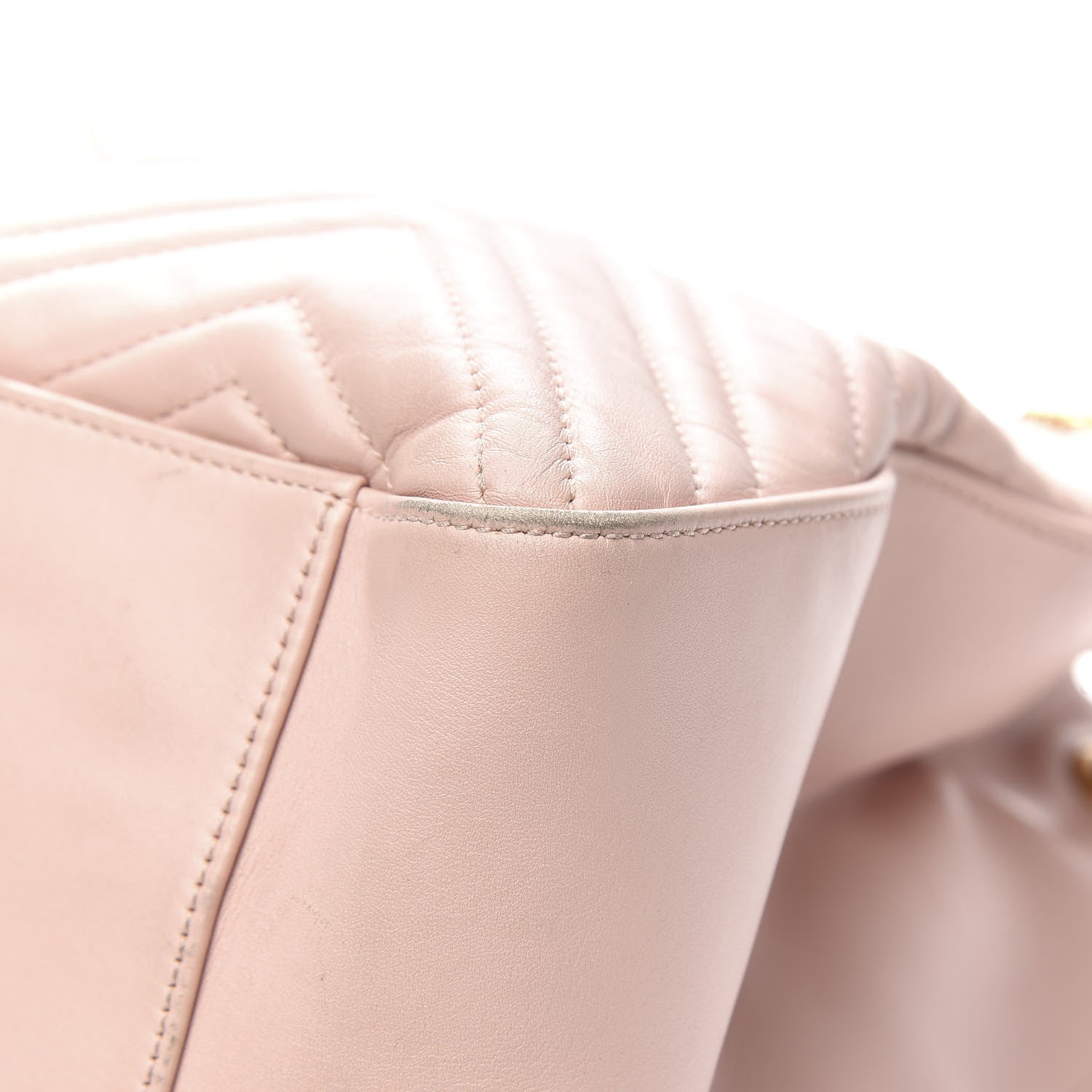 Gucci Calfskin Matelasse Medium GG Marmont Shoulder Tote Bag Perfect Pink 15 of 18