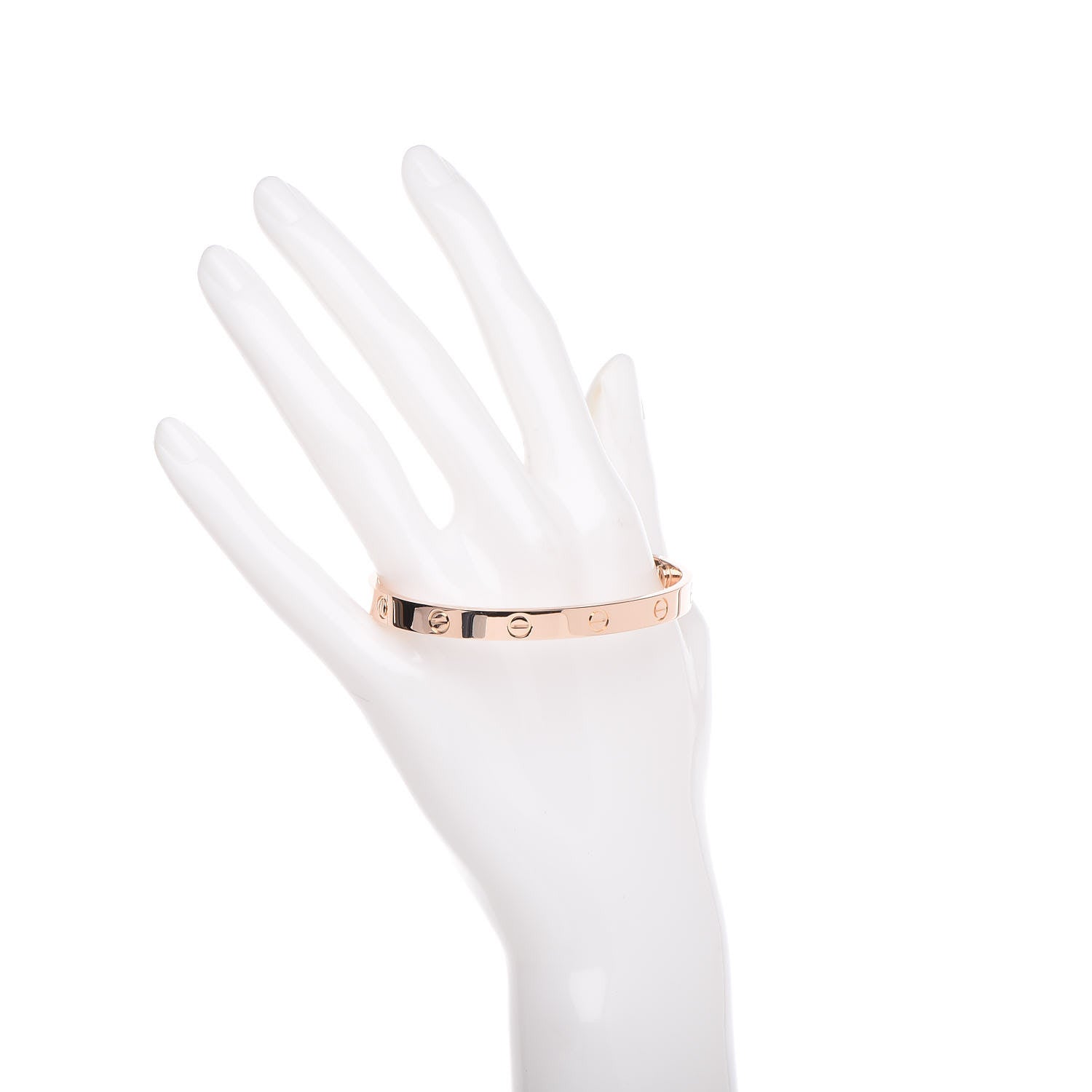 Cartier 18K Pink Gold LOVE Bracelet 18 2 of 5