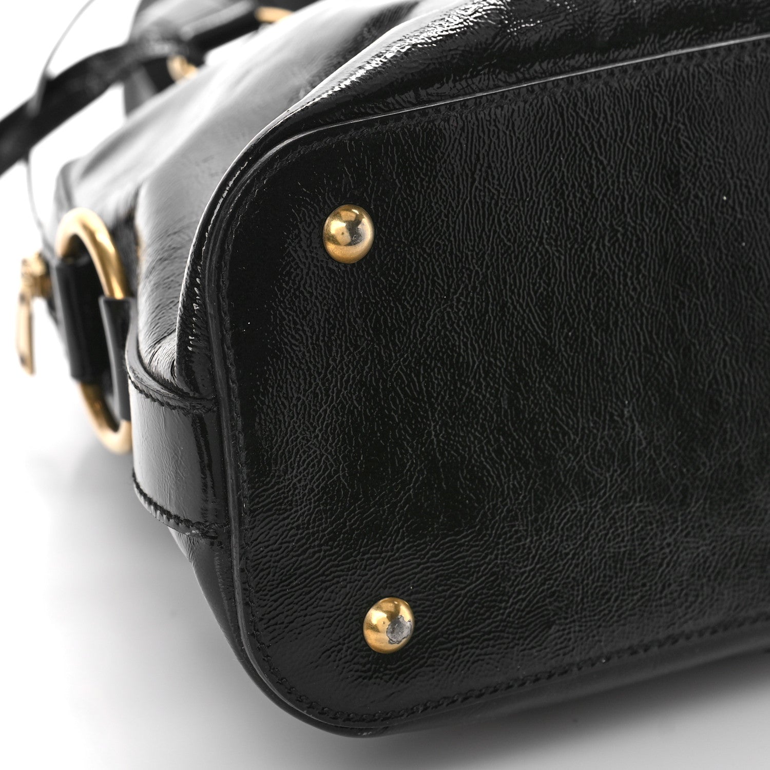 Saint Laurent Patent Large Muse Black 7 of 14