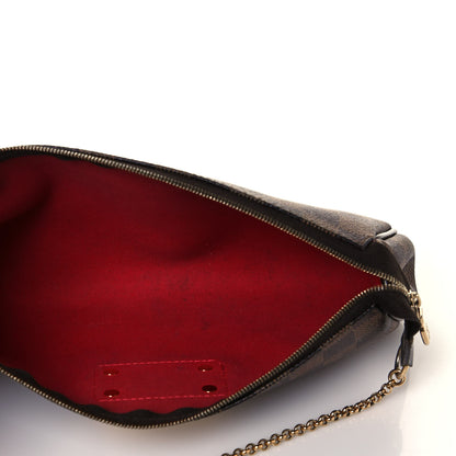 Louis Vuitton Damier Ebene Eva Clutch 5 of 14
