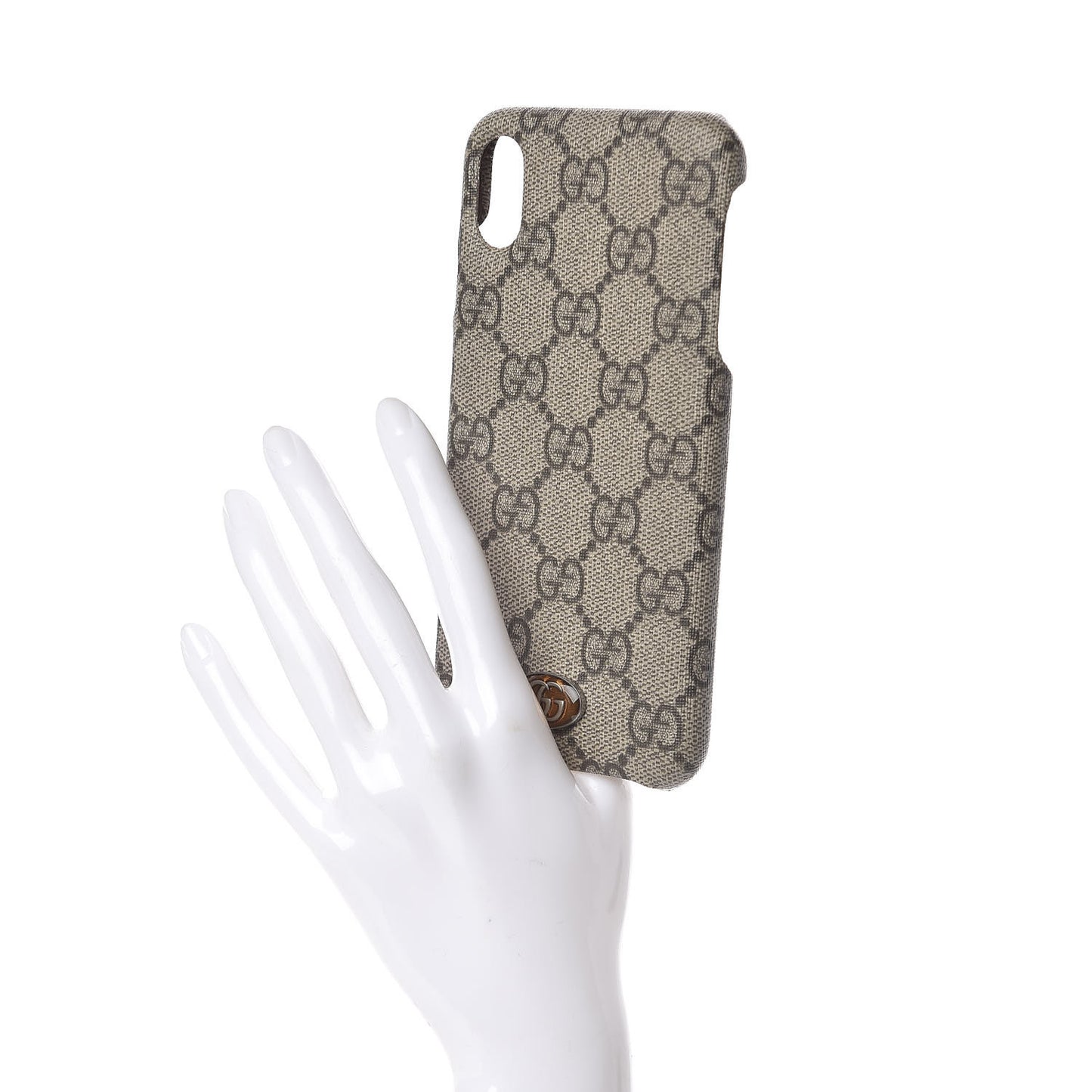 GG Supreme Monogram Ophidia iPhone XS Max Case
