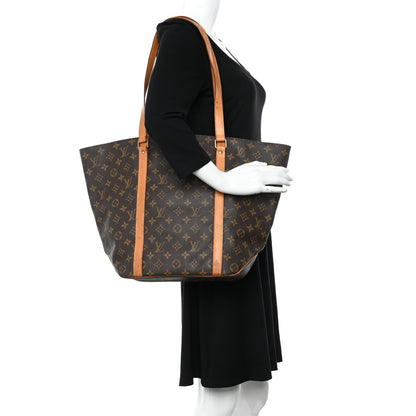 Louis Vuitton Monogram Sac Shopping Tote 2 of 17