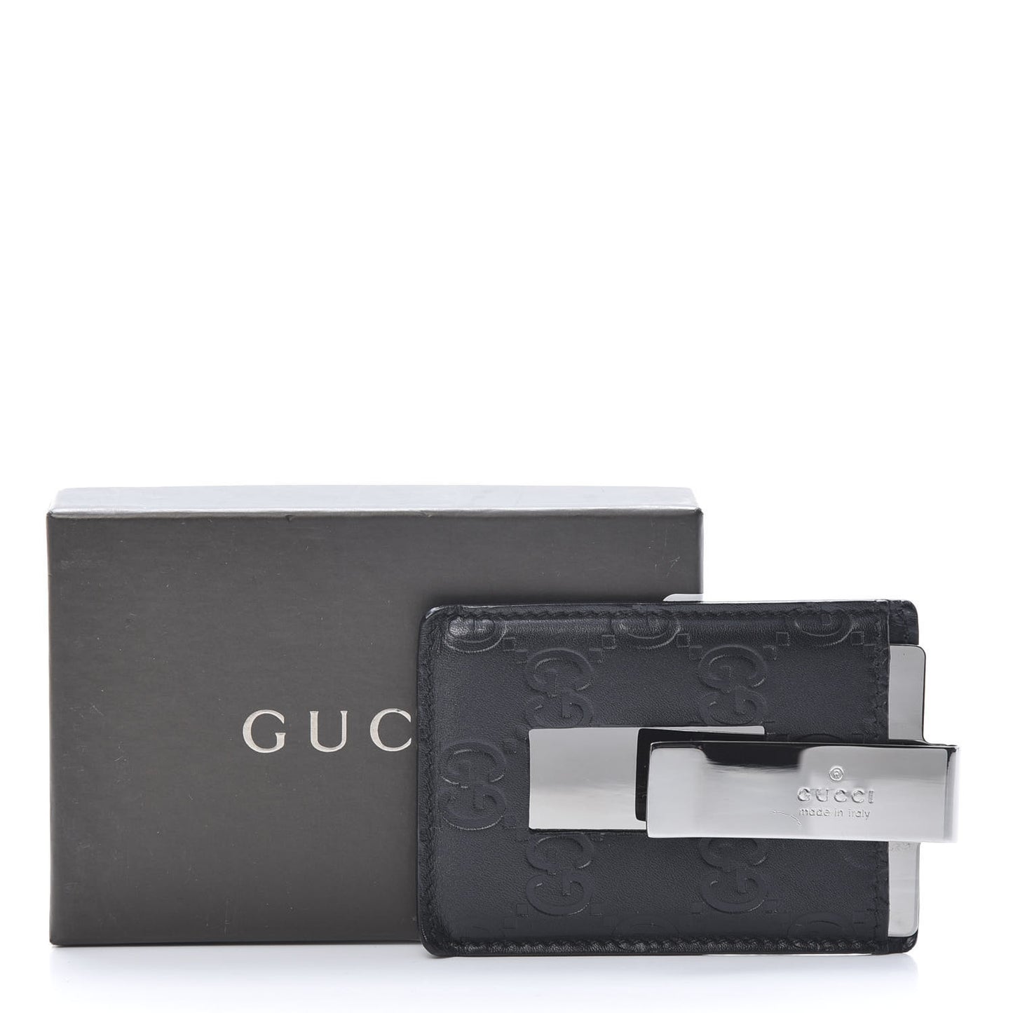 Guccissima Money Clip Black
