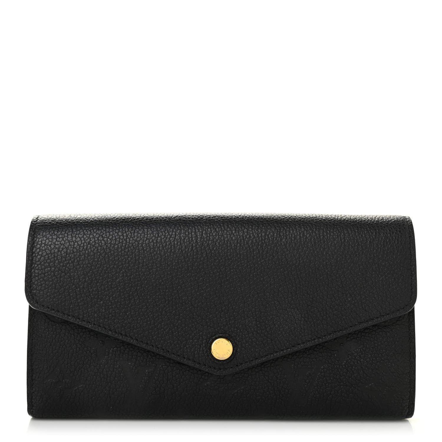 Louis Vuitton Empreinte Sarah Wallet NM Black 1 of 10