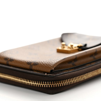 Louis Vuitton Reverse Monogram Metis Vertical Zippy Wallet 9 of 13