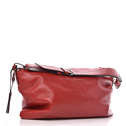 Miu Miu Soft Calf Cloud Hobo Fuoco 3 of 9