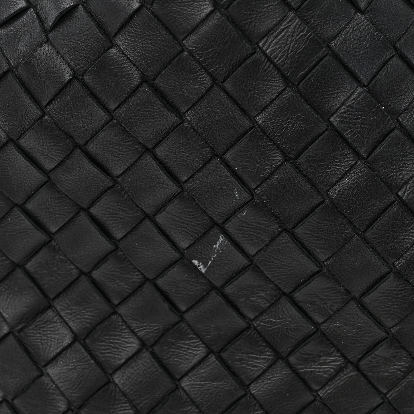 Nappa Intrecciato Medium Campana Black