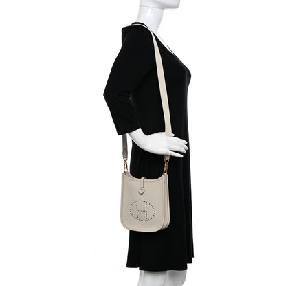 Hermes Taurillon Clemence Amazone Evelyne TPM Beton 2 of 11