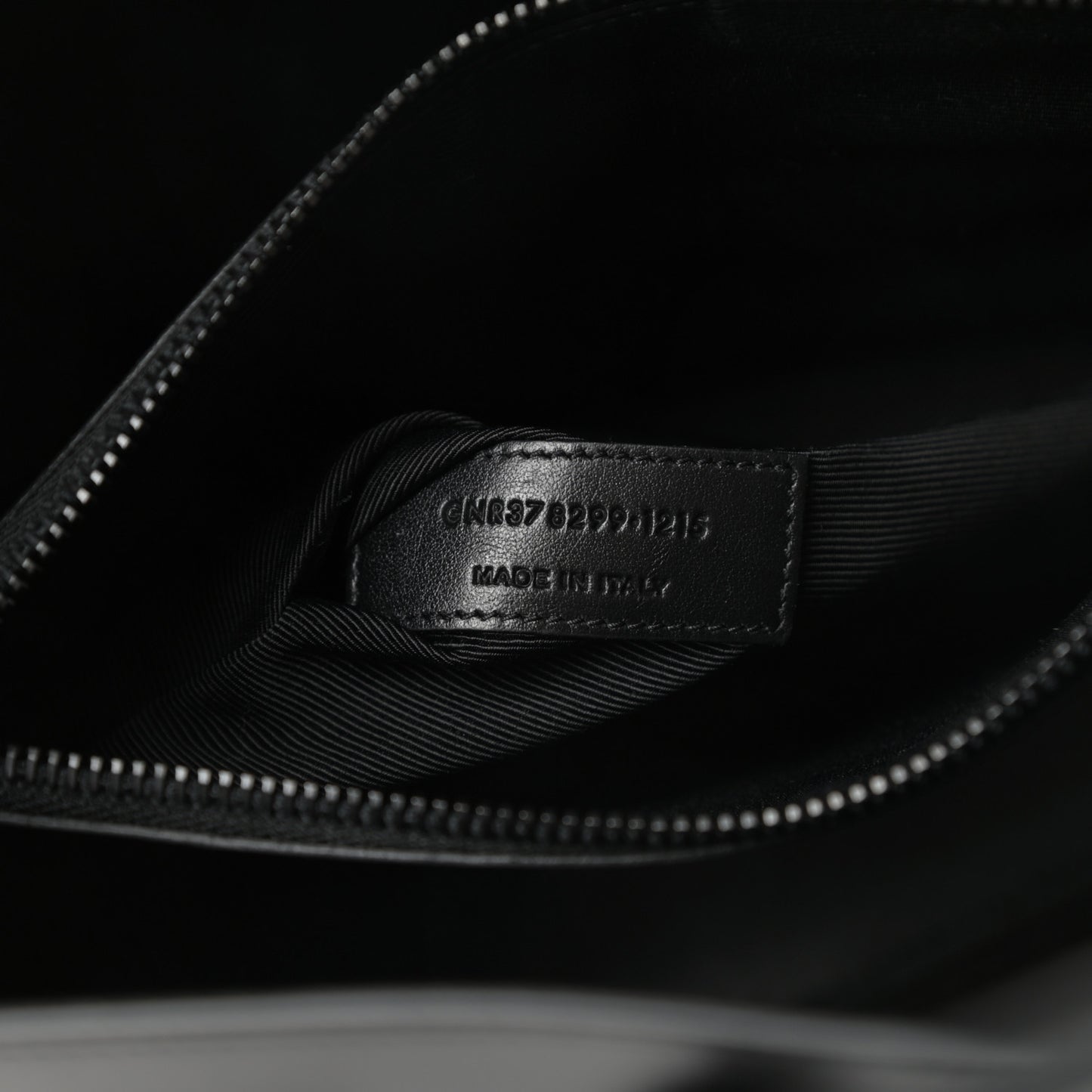Calfskin Small Sac De Jour Black