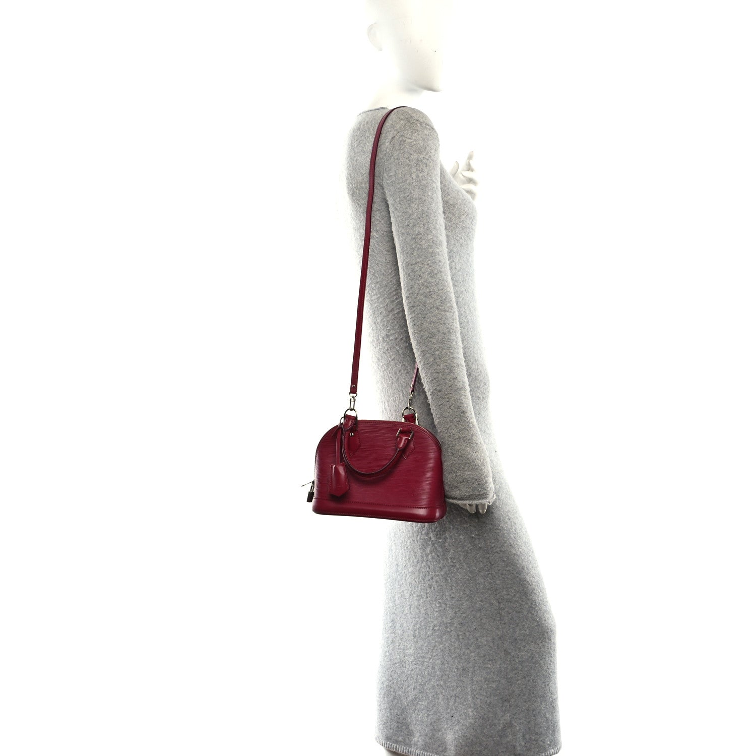 Louis Vuitton Epi Alma BB Fuchsia 2 of 10