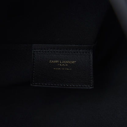 Saint Laurent Calfskin Medium Shopping Tote Black 8 of 10