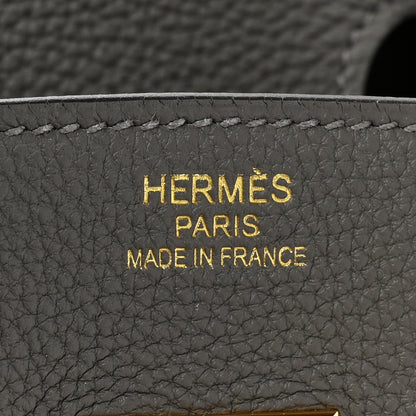 Hermes Togo BIRKIN 35 Gris Meyer 6 of 11