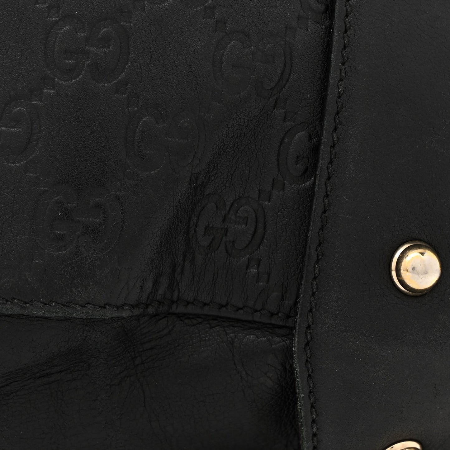 Guccissima Small Pelham Shoulder Bag Black