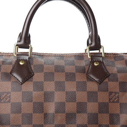 Louis Vuitton Damier Ebene Speedy Bandouliere 30 11 of 12