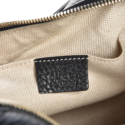 Gucci Pebbled Calfskin Small Soho Disco Bag Black 6 of 7