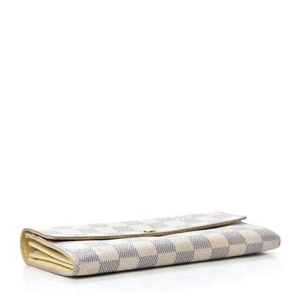 Louis Vuitton Damier Azur Sarah Wallet 4 of 8