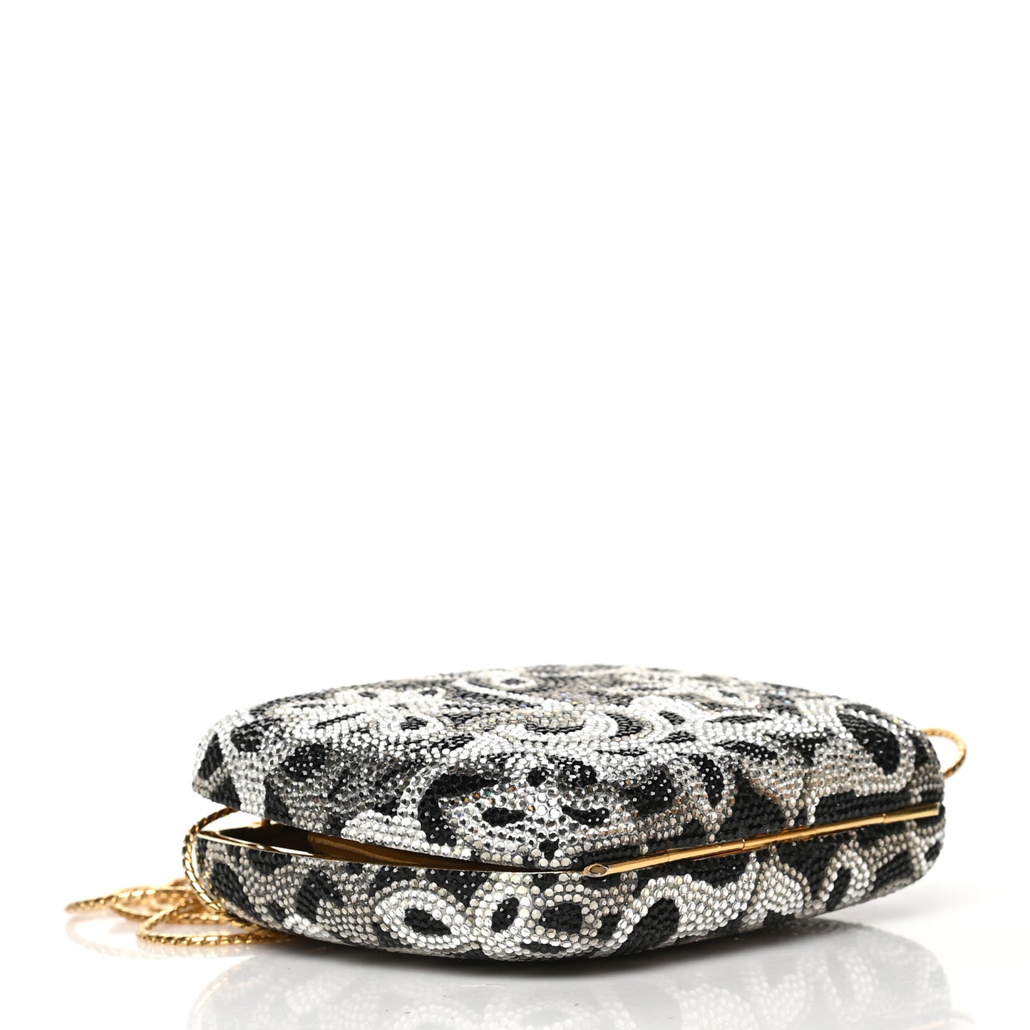 Swarovski Crystal Minaudiere Clutch