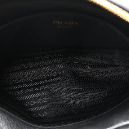 Prada Vitello Phenix Crossbody Bag Black 5 of 10