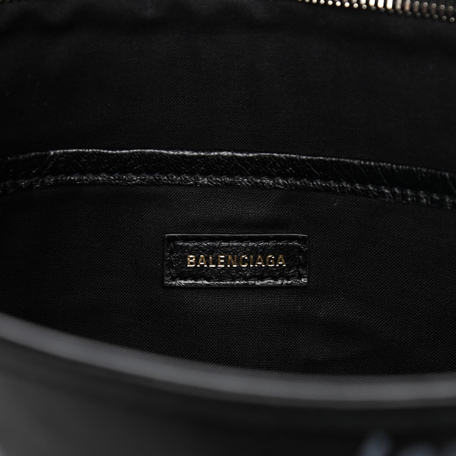 Balenciaga Agneau Arena Graffiti All Over Bazar Pouch Black White 5 of 6