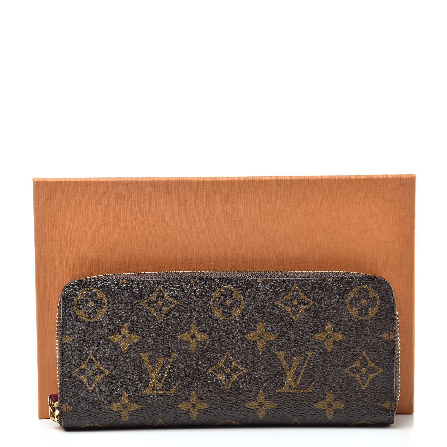 Louis Vuitton Monogram Clemence Wallet Fuchsia 8 of 8