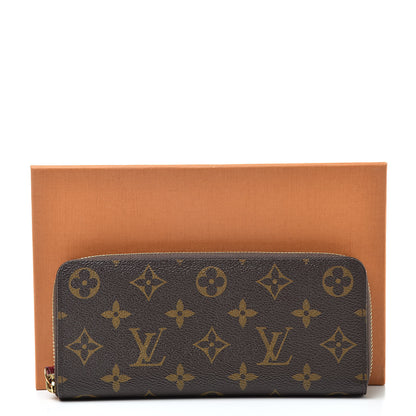 Louis Vuitton Monogram Clemence Wallet Fuchsia 8 of 8