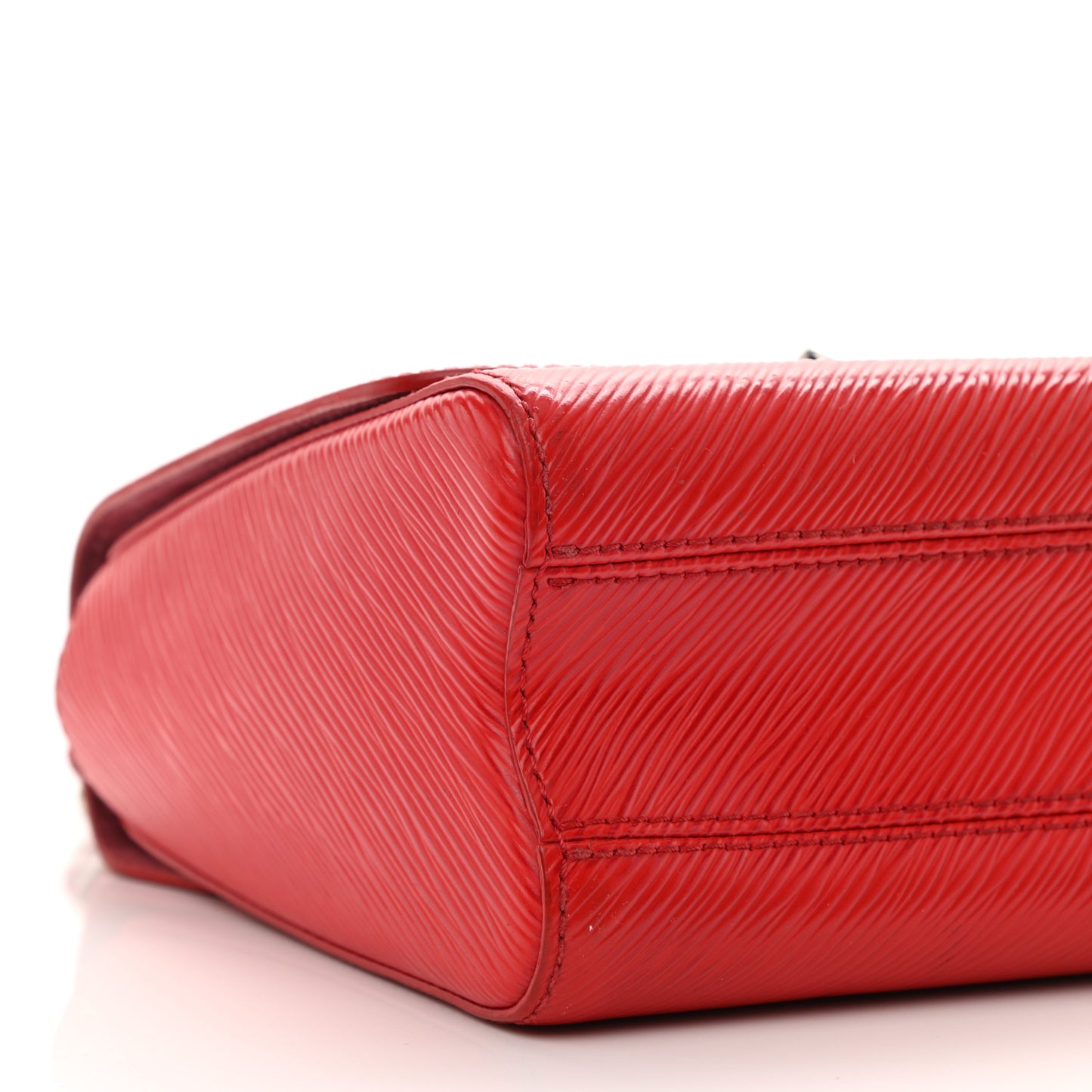 Epi Twist Shoulder Bag MM Coquelicot