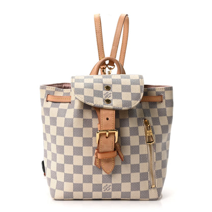 Louis Vuitton Damier Azur Sperone BB Backpack 1 of 17