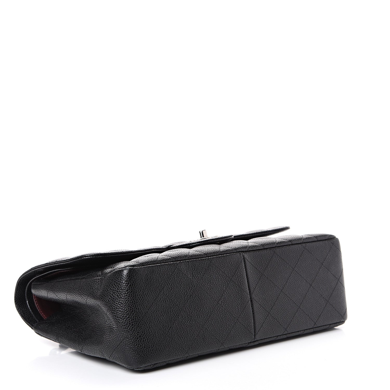 Chanel Caviar Quilted Jumbo Double Flap Black 3 of 10