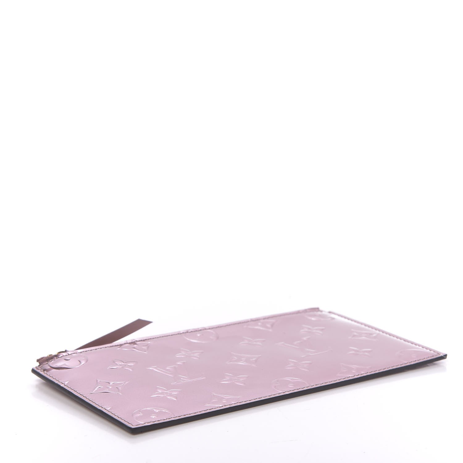 Louis Vuitton Vernis Felicie Chain Wallet Zippered Insert Rose Cuivre 4 of 6