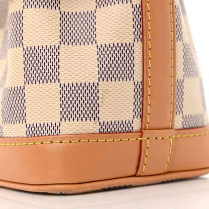 Louis Vuitton Damier Azur Vivienne Sac Nano Noe Dragon Fruit Pink 13 of 14