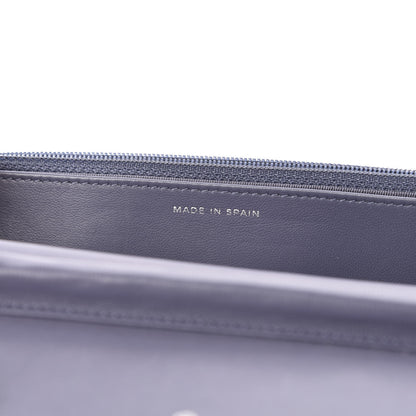 Chanel Lambskin Quilted Wallet On Chain WOC Purple 6 of 14