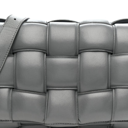 Bottega Veneta Nappa Maxi Intreccio Padded Cassette Crossbody Bag Thunder 7 of 14