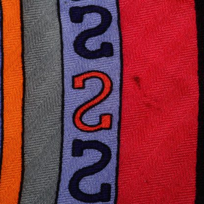 Hermes Cashmere Silk Tohu Bohu Shawl 140 4 of 7