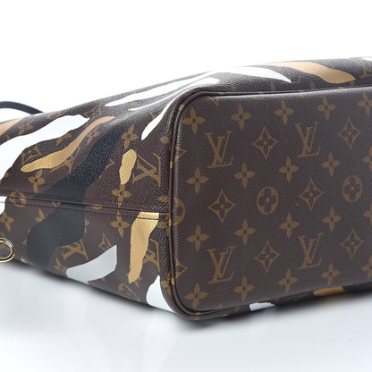 Louis Vuitton X LOL Monogram Neverfull MM Gold Silver 9 of 10