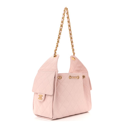 Chanel Caviar Quilted Small Chanel 25 Handbag Light Pink 3 of 11