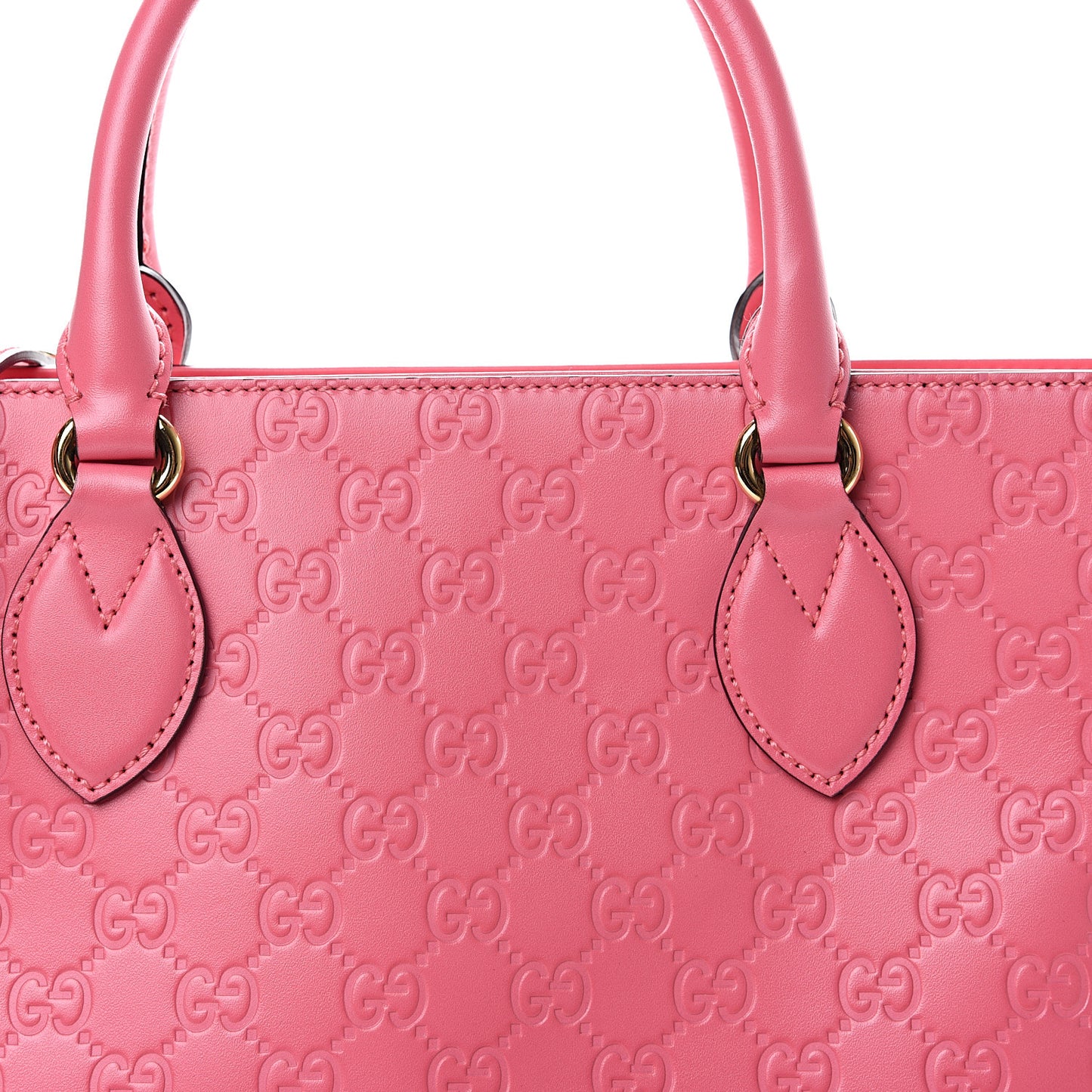 Guccissima Small Zippered Bucket Tote Flush