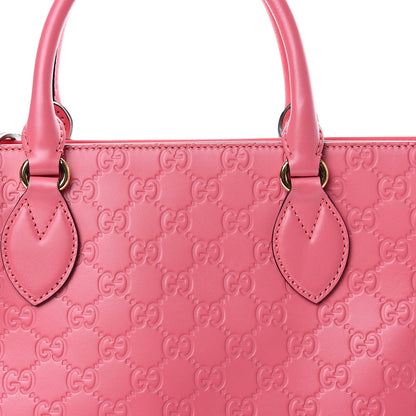 Gucci Guccissima Small Zippered Bucket Tote Flush 9 of 9